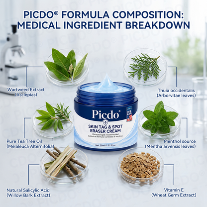 𝐏𝐢𝐜𝐝𝐨® 7-𝐃𝐚𝐲 𝐒𝐤𝐢𝐧 𝐓𝐚𝐠 & 𝐒𝐩𝐨𝐭 𝐄𝐫𝐚𝐬𝐞𝐫 𝐂𝐫𝐞𝐚𝐦🩵 (Zero Pain, Zero 𝐒𝐜𝐚𝐫𝐬 Formula) 💎