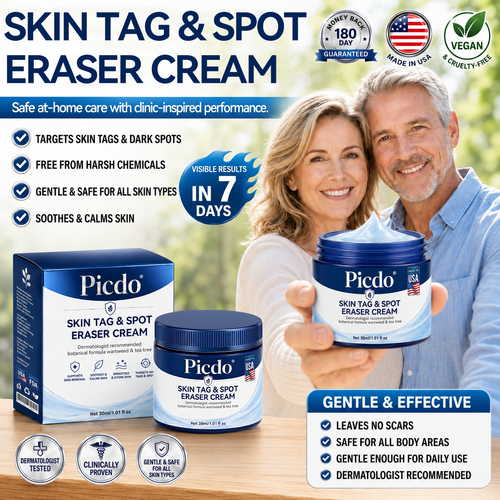 𝐏𝐢𝐜𝐝𝐨® 7-𝐃𝐚𝐲 𝐒𝐤𝐢𝐧 𝐓𝐚𝐠 & 𝐒𝐩𝐨𝐭 𝐄𝐫𝐚𝐬𝐞𝐫 𝐂𝐫𝐞𝐚𝐦🪬 (Zero Pain, Zero 𝐒𝐜𝐚𝐫𝐬 Formula) 🫧